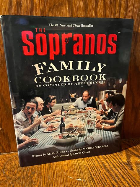 Vintage Sopranos Family Cook Cookbook. Vintage Cookbook Based on Sopranos Series. 2002 Sopranos ...