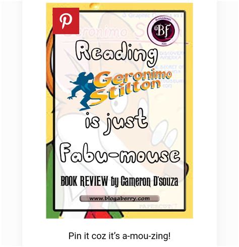 BOOK REVIEW – GERONIMO STILTON BY ELISABETTA DAMI