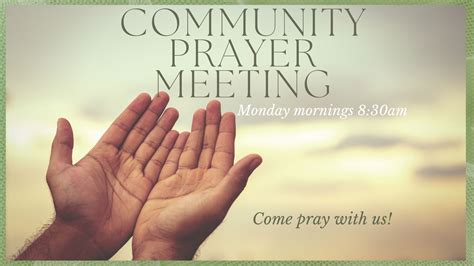 Community Prayer Meeting | Faith Journey Church