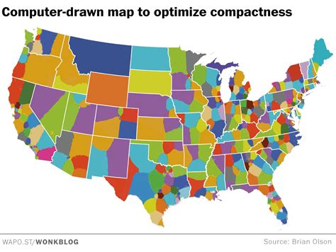 What America would look like without "gerrymandering" - Odds and Ends - BigMackTrucks.com