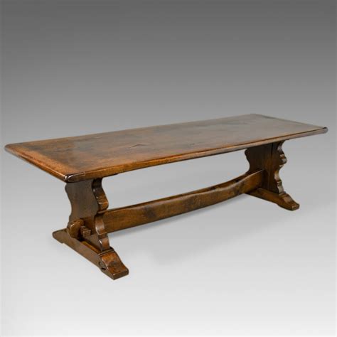 Large Antique Refectory Dining Table, C17th Taste, English Oak, Edward – London Fine Antiques