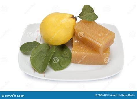 Quince cheese stock image. Image of clipping, conserve - 28456473