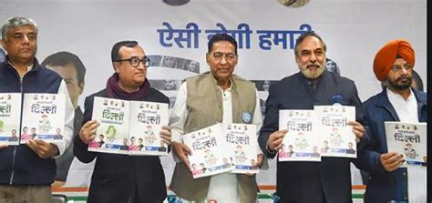 Congress released green Delhi manifesto, focuses upon free