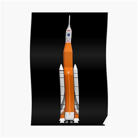 "NASA Space Launch System (SLS) Rocket" Poster for Sale by circumbinary ...