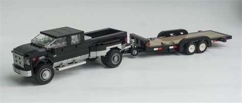 LEGO Dodge Ram 3500 with Trailer Building Instructions