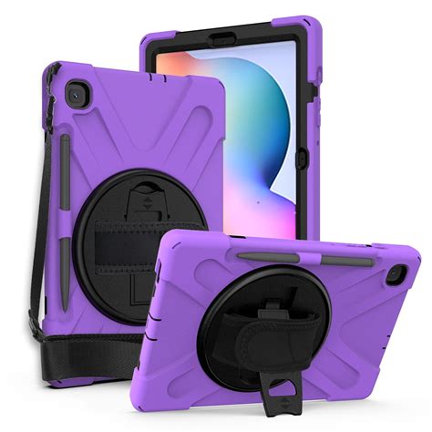 Galaxy Tab S6 Lite 10.4 Case, 2020 P610/P615, KIQ Shockproof Rugged Durable Heavy Duty Rugged ...