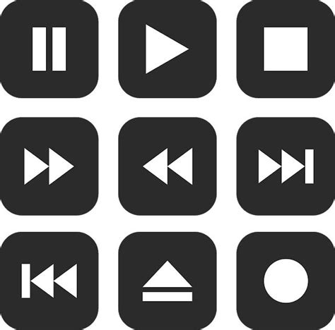 download buttons music group vector icons svg eps png psd ai | Iphone lockscreen wallpaper ...