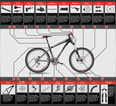 Hardtail mountain bike Stock Vector Image by ©djahan #12813916