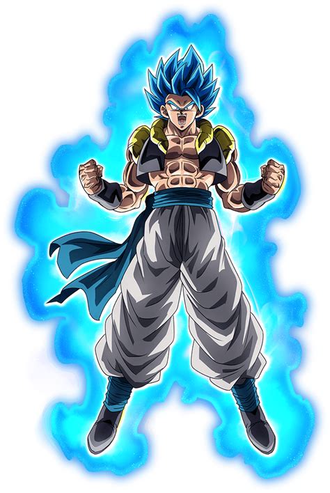 Gogeta SSGSS (Broly Movie 2018)render 2[Dokkan B.] by Maxiuchiha22 on DeviantArt