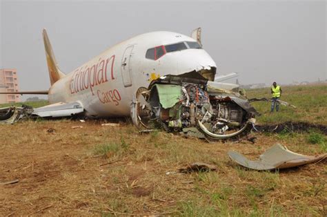 Accident of a Boeing 737 freighter operated by Ethiopian Airlines ...