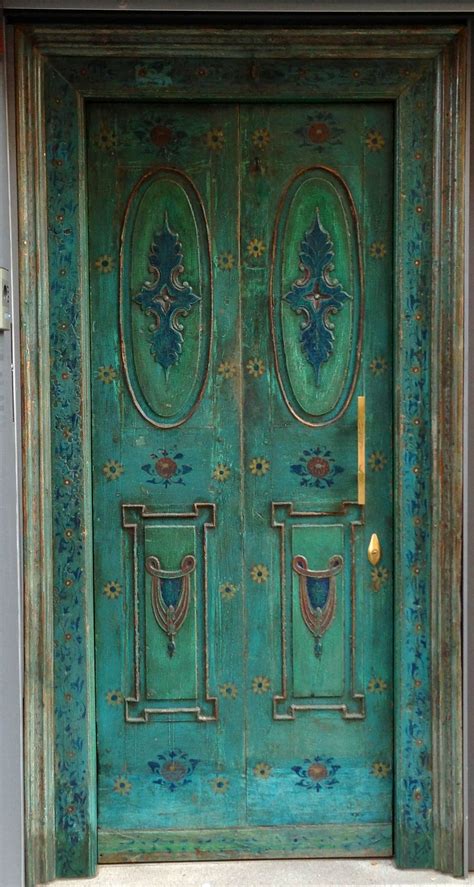 Painted doors, Cool doors, Unique doors