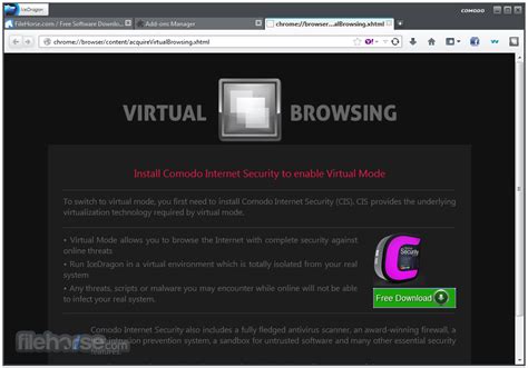 Comodo IceDragon Internet Browser 68.0.3440.107 Download for Windows ...