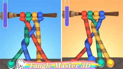 Tangle Master 3D: How to quickly untie the rope - YouTube