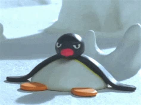 Pingu Mad Stare GIF - Pingu Mad Stare Angry - Descubre y comparte GIF