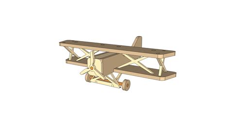 Wooden Airplane – Plans – DM Idea