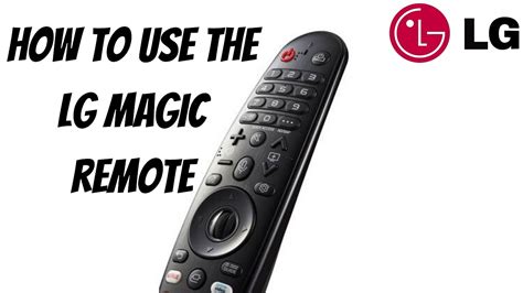 Lg Magic Remote Manual 2022