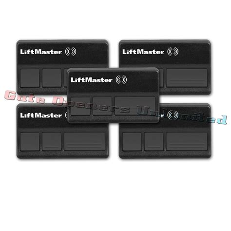 Liftmaster 373LM 5-Pack 3-Button Remote Control