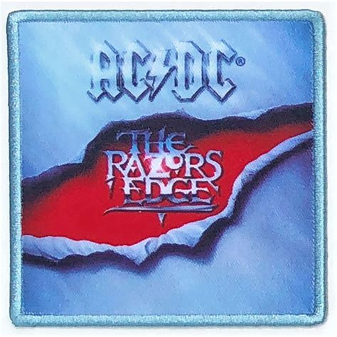 AC/DC Standard Patch: The Razors Edge (Album Cover) by AC/DC (ACDCALBPAT11)