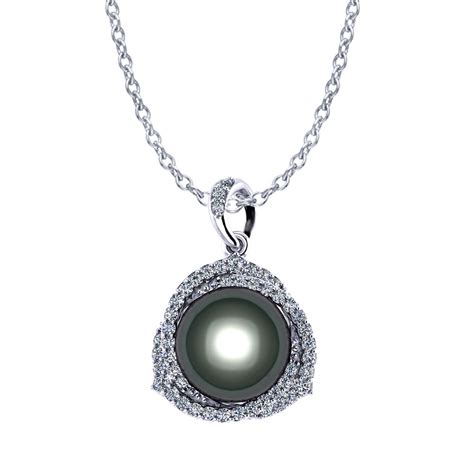 Trinity Tahitian Pearl Necklace - Jewelry Designs