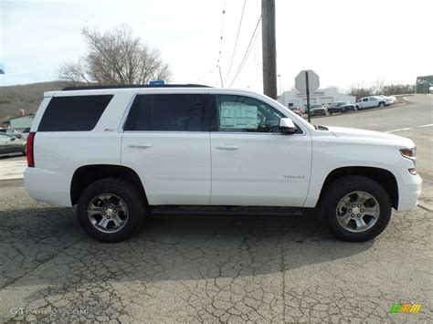 2017 Summit White Chevrolet Tahoe LT 4WD #118949616 Photo #7 | GTCarLot.com - Car Color Galleries