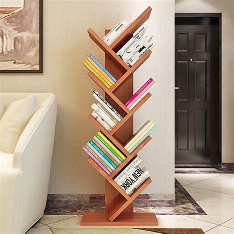 On the hunt for a cool bookshelf idea? Check out this modern wooden ...