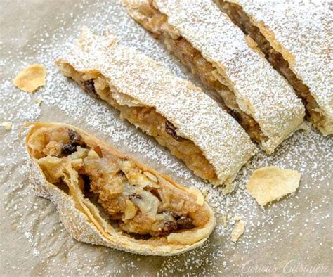 Wiener Apfelstrudel (Viennese Apple Strudel) • Curious Cuisiniere