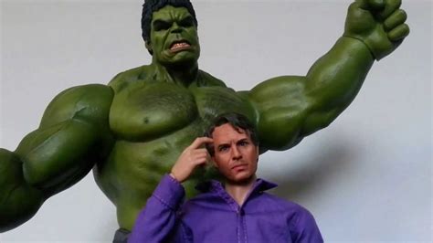 Custom 1/6 Dr. Bruce Banner Hulk Mark Ruffalo Avengers - YouTube