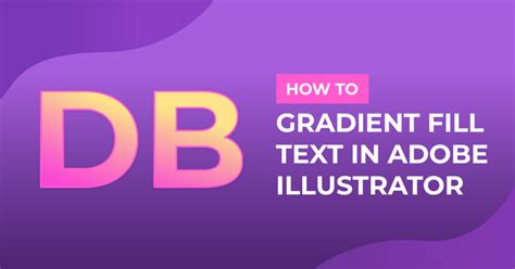 Fill Text With Gradients in Illustrator | Design Bundles