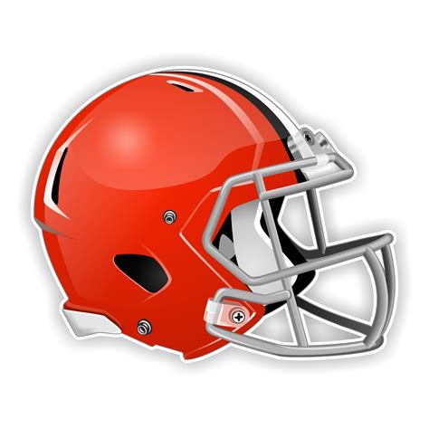 Cleveland Browns Football Helmet Precision Cut Decal / Sticker