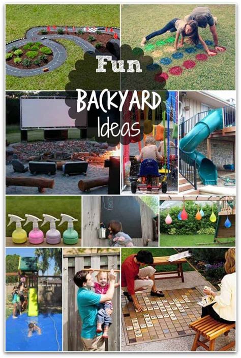 Fun Backyard Ideas - these DIY ideas will make summertime a blast for you and your family ...