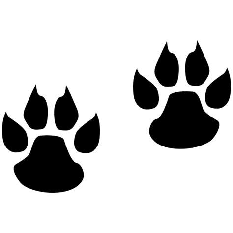 Wildcat Paw Print Logo