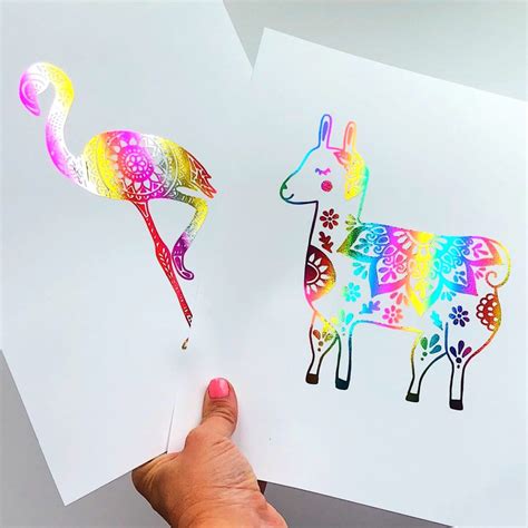 DIY Foil Art Prints - How to Make Your Own Foil Art