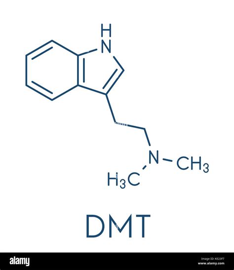 Dimethyltryptamine Structure