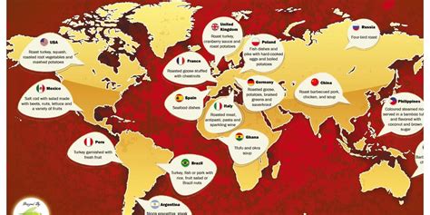 What people around the world eat for Christmas dinner - mapped | indy100