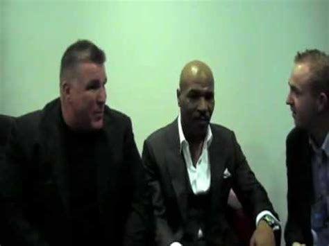 mike tyson and joe egan talk to irishboxers.ie - YouTube