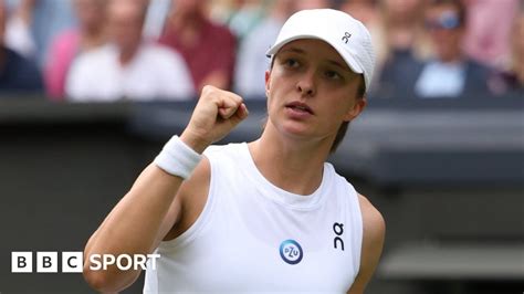 Wimbledon 2023: Iga Swiatek serves up a bagel and steps up title hunt as Sakkari slips up - BBC ...