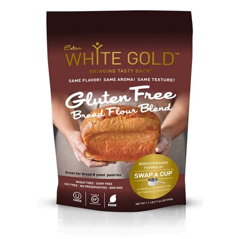 Extra White Gold Gluten Free Bread Flour - Walmart.com - Walmart.com