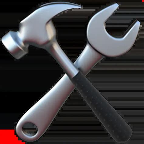 🛠 - Hammer and Wrench Emoji 📖 Emoji Meaning Copy & 📋 Paste ( ‿ ) SYMBL