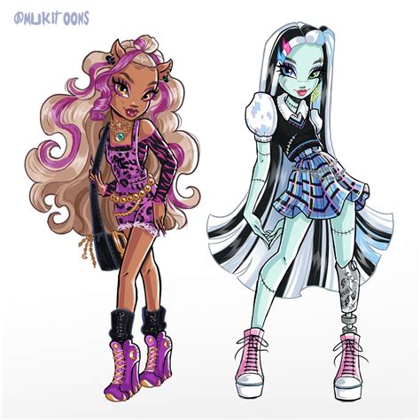 Muki Garoz - MONSTER HIGH G3 - Fast color sketches