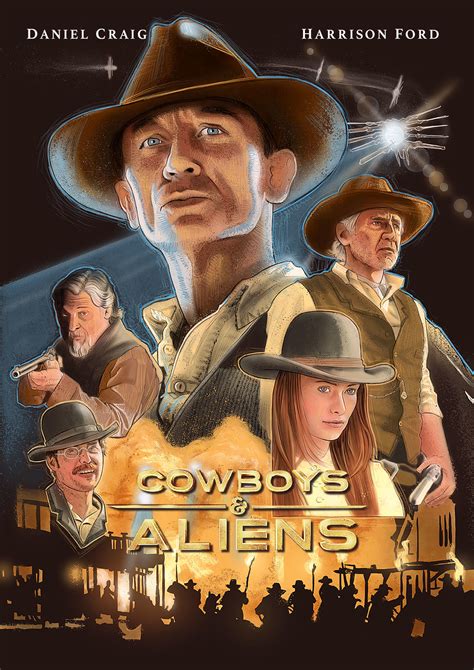 Cowboys And Aliens Alternative Movie Poster | Colinmurdoch | PosterSpy