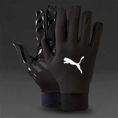 Puma Field Player Gloves - Mens Clothing - Black | Pro:Direct Soccer