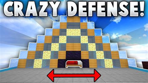 The Best *UPDATED* Bedwars Bed Defense! (SO OP!) - YouTube