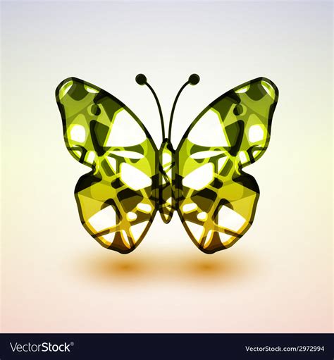 Abstract butterfly Royalty Free Vector Image - VectorStock