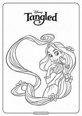 20  Tangled Coloring Pages Free Pdf Printables sketch template