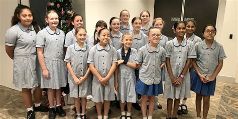 Good Shepherd Primary School's angelic choir brings tears to Mater patient’s eyes - The Catholic ...