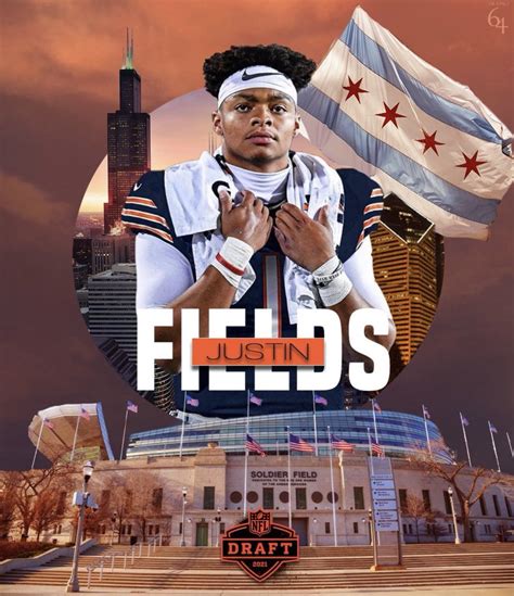 Justin Fields Chicago Bears Wallpapers - Wallpaper Cave