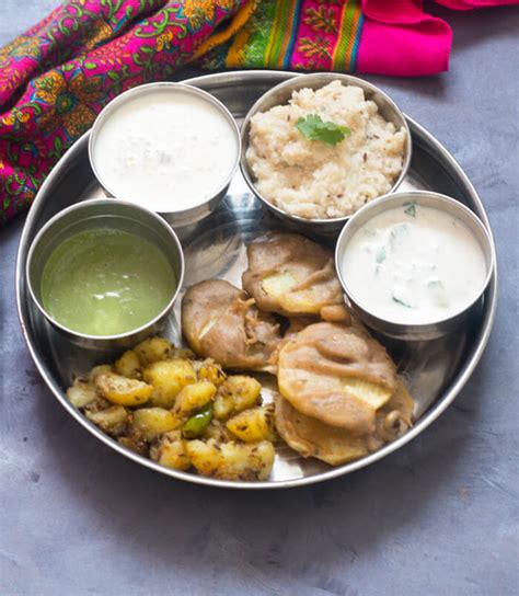 gluten free and healthy saatvik navratri thali recipes