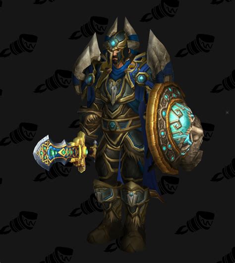 Wrynn's Battlegear Warrior Transmog (PvE Tier 9 Alliance Set) (Legion 7 ...