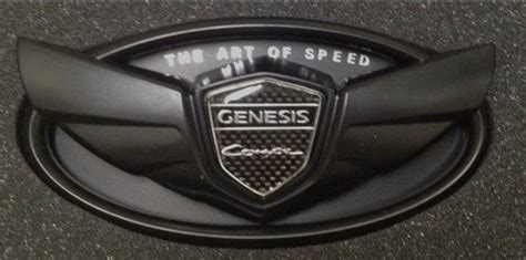 Hyundai Genesis Coupe Wing Emblem in Chrome Fits 2010 2011 2012 2013 ...