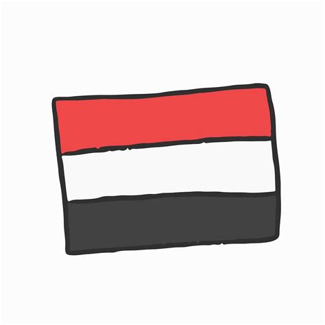 Hand drawn flag of Egypt | Premium Vector Illustration - rawpixel